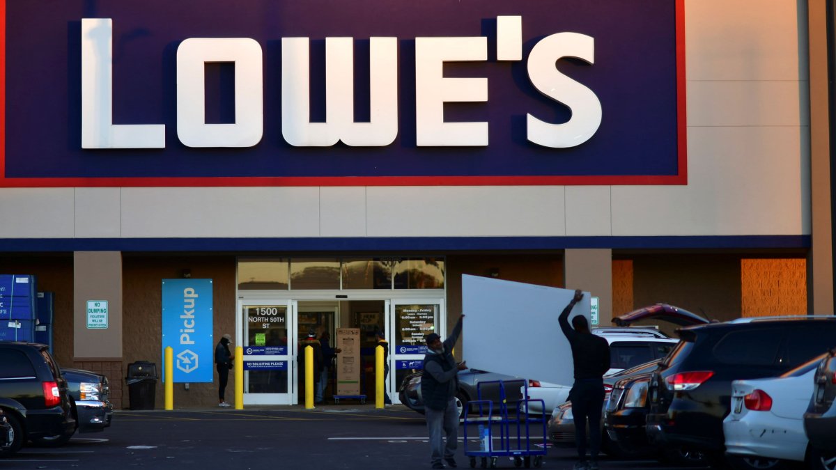 Stocks Making the Biggest Moves Midday: Lowe's, Virgin Galactic and More - Vimarsana News