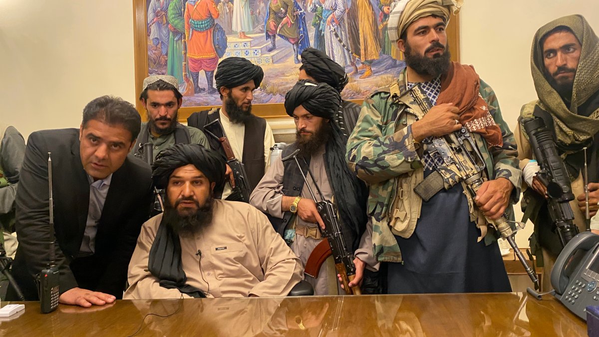 Taliban Enter Kabul, Await 'Peaceful Transfer' of Power – NBC Chicago - Vimarsana News