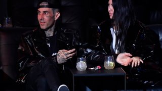 Travis Barker and Kourtney Kardashian