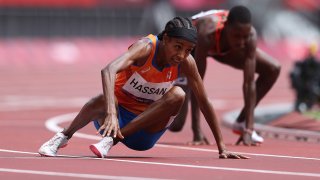 What a Recovery! Hassan Falls, Gets Up and Wins 1,500 Heat – NBC Chicago