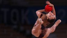 Evita Griskenas of Team United States competes