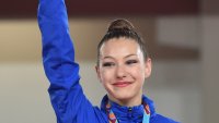 Olympian Evita Griskenas asked to do gymnastics at age 4- just not the kind her mother signed her up for