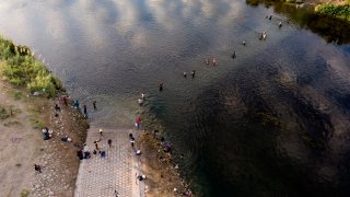 migrants haiti us-mexico border