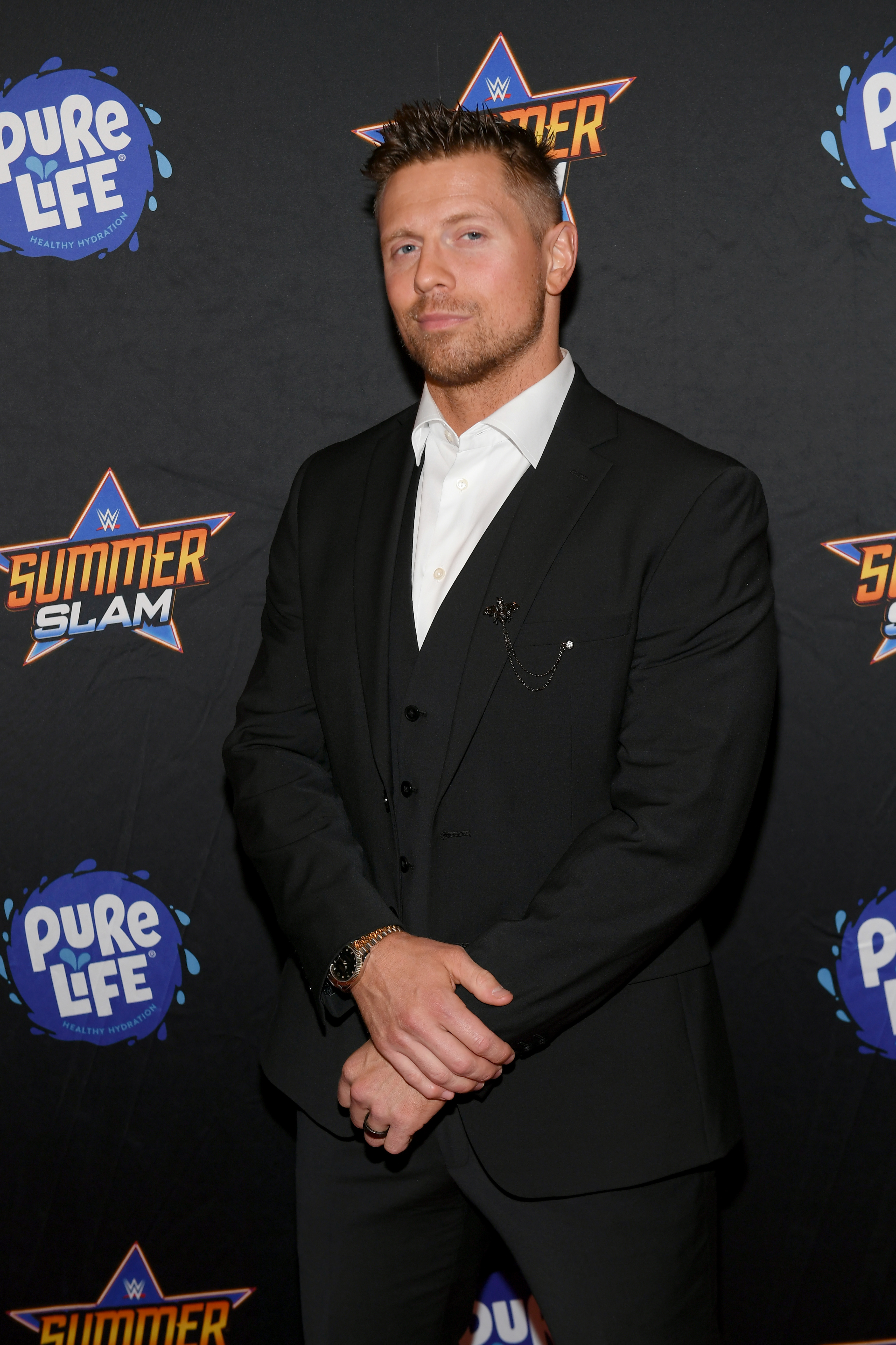 Professional wrestler Mike "The Miz" Mizanin