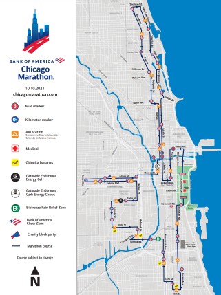 chicago marathon elevation