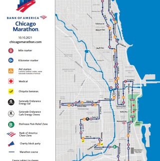 Chicago Running Routes See a Map of Chicago Marathon Course Route – NBC Chicago