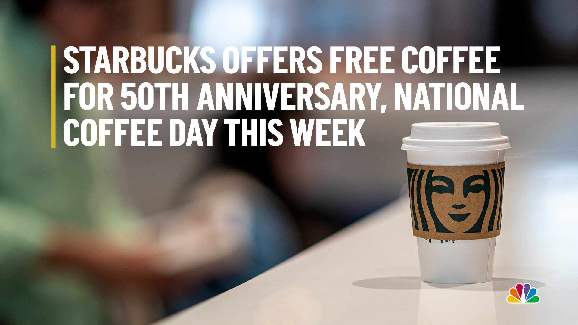 Starbucks national coffee day outlet deals