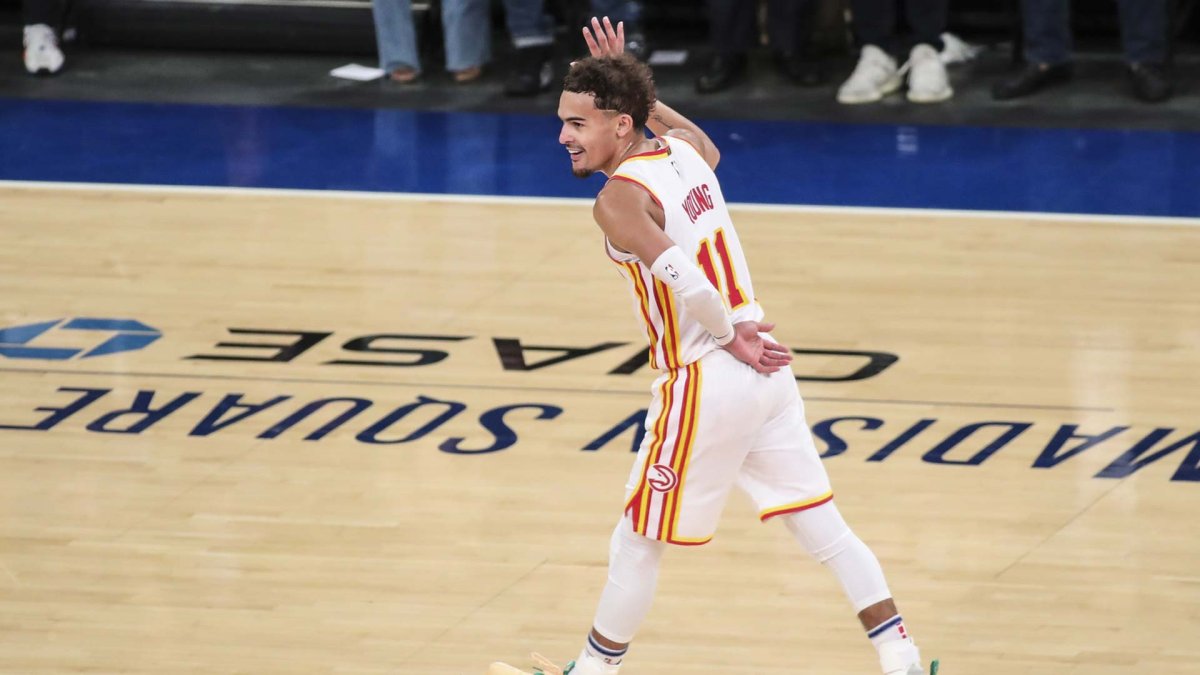 Hawks' Trae Young Trolls Knicks Fans With WWE SmackDown Appearance