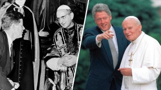 U.S. presidents and popes