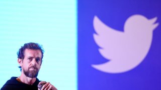 Twitter CEO and Co Founder, Jack Dorsey addresses students at the Indian Institute of Technology (IIT), on November 12, 2018 in New Delhi, India.