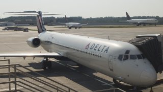 Delta airplane