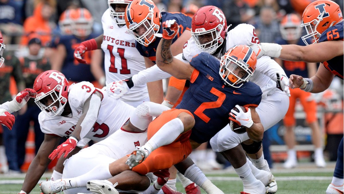 Rutgers edges Illinois 20-14 for its first Big Ten win