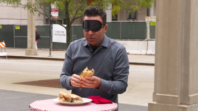 The Food Guy Steve Dolinsky  Plays ‘Name That Beef' Game Blindfolded