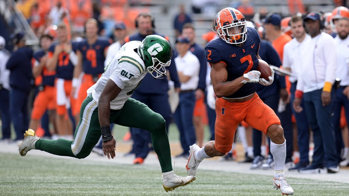 Chase Brown scores first touchdown since NFL Draft