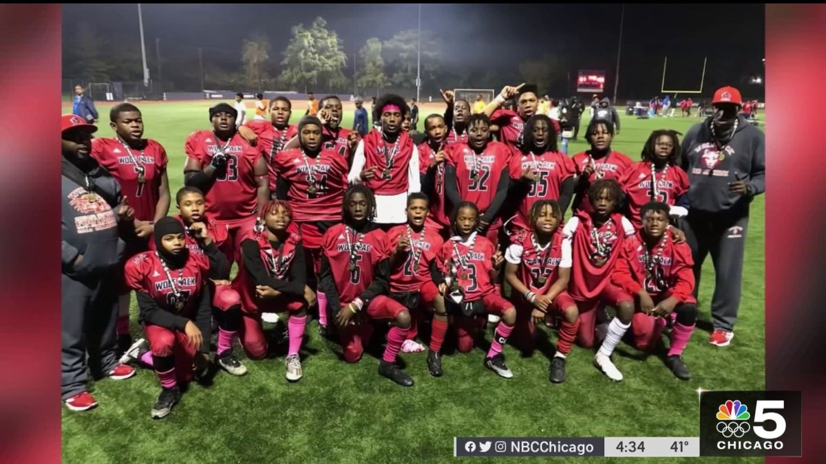 Wolfpack Chicago Youth Football Team Heads to Nationals After Donations –  NBC Chicago