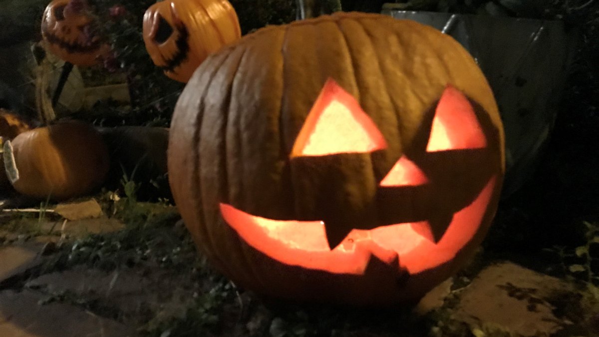 Halloween display in Chicago suburb with an iconic movie theme goes viral