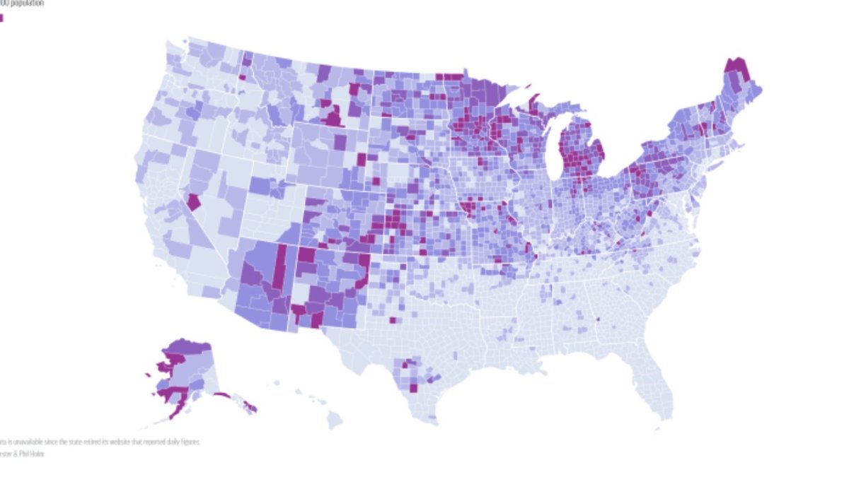 How to Search COVID Cases by State Ahead of Thanksgiving Travel NBC Chicago