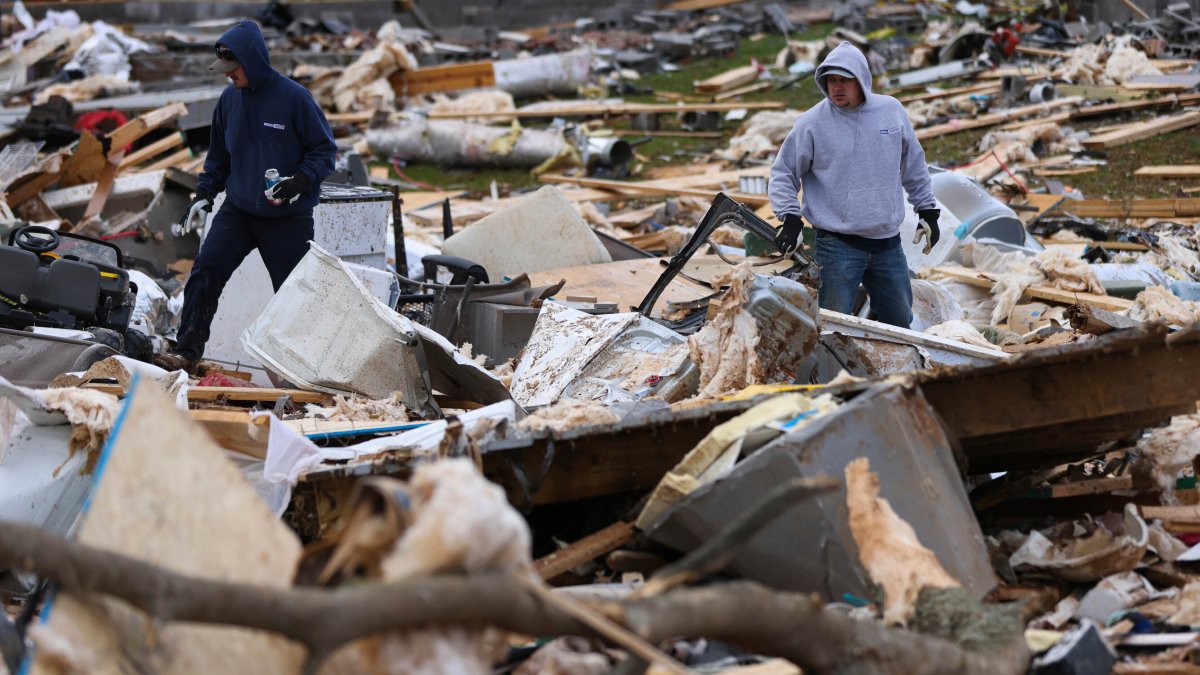 Crews Search for the Missing After Devastating Tornadoes – NBC Chicago
