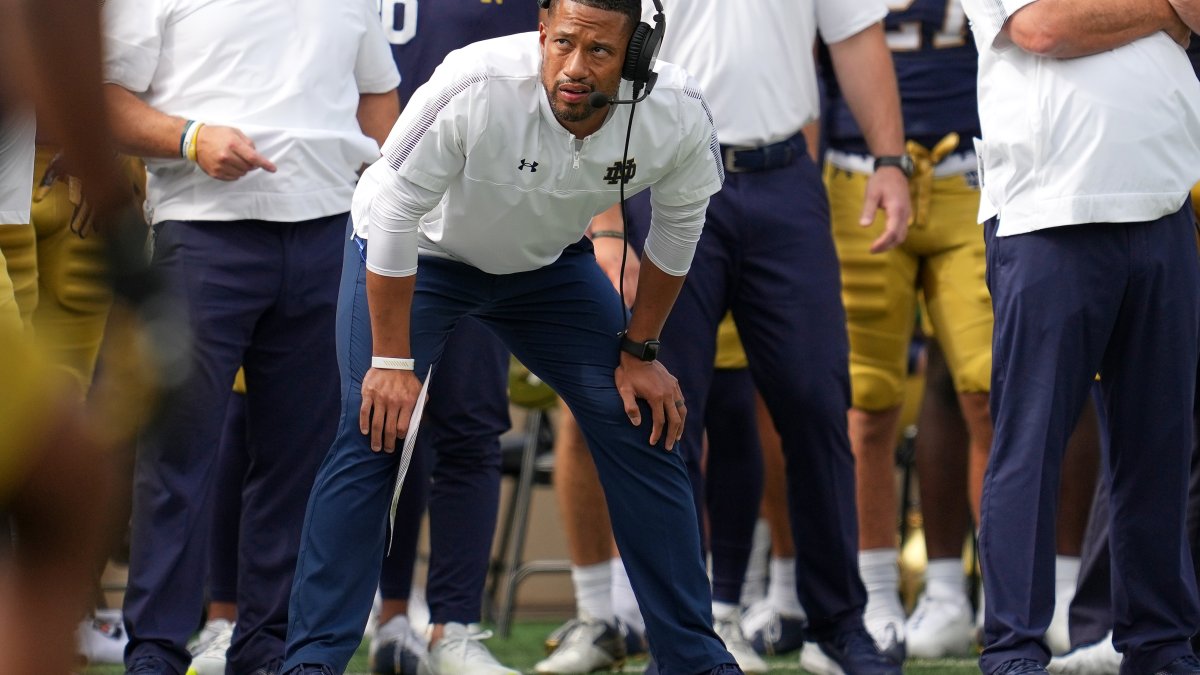 Notre Dame Football Officially Hires Marcus Freeman as New Head Coach – NBC  Chicago