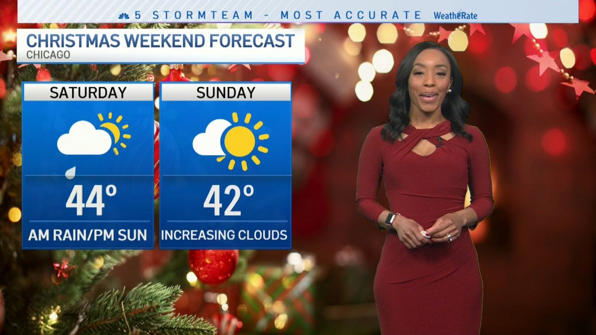 Weather In Bartlett Il On Christmas Eve 2022 Christmas Day Forecast: Rain Turns To Sun Amid Above-Average Temperatures –  Nbc Chicago