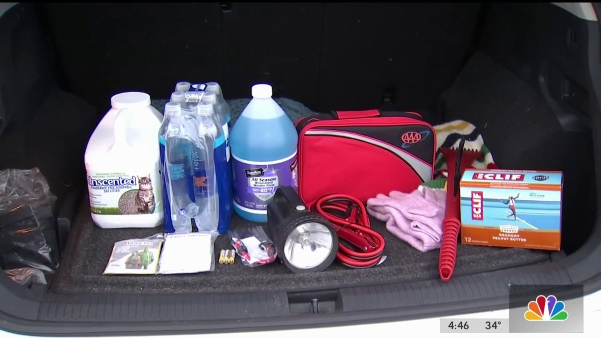 What to Pack in Your Car to Prepare for a Winter Emergency NBC Chicago