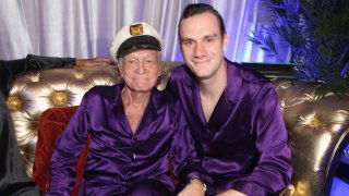 Hugh Hefner Hosts Annual Midsummer Night's Dream Party At The Playboy Mansion