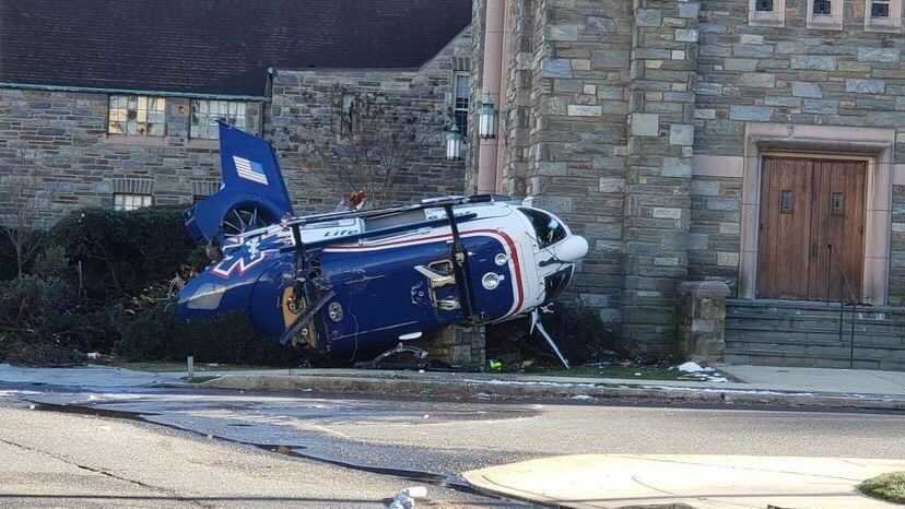 Baby and 3 Others Survive After Medical Helicopter Crashes Outside Delaware County Church – NBC Chicago - Vimarsana News