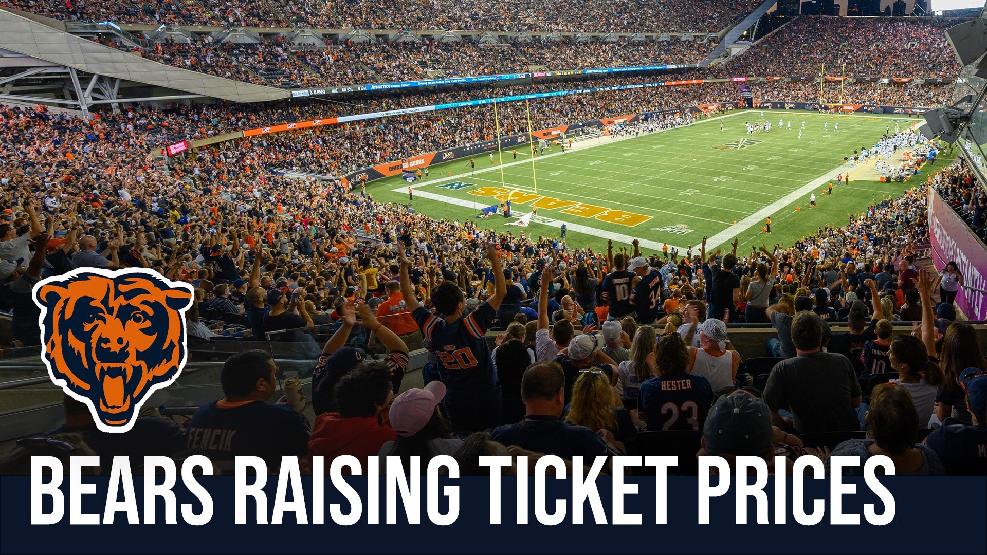 Chicago Bears Raise Season Ticket Prices – NBC Chicago