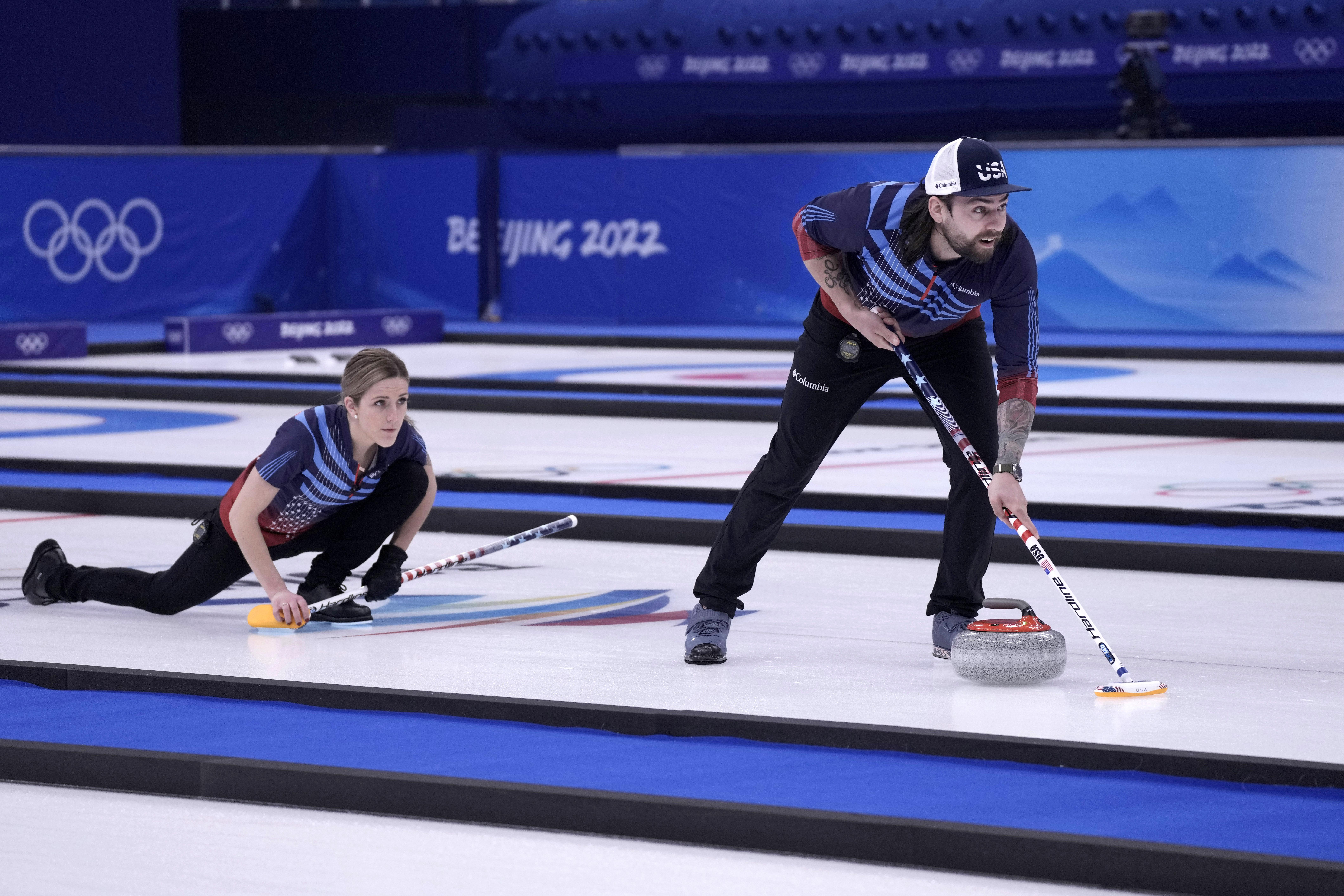 Team Usa S Curling Mixed Doubles To Face Off With Sweden Nbc Chicago