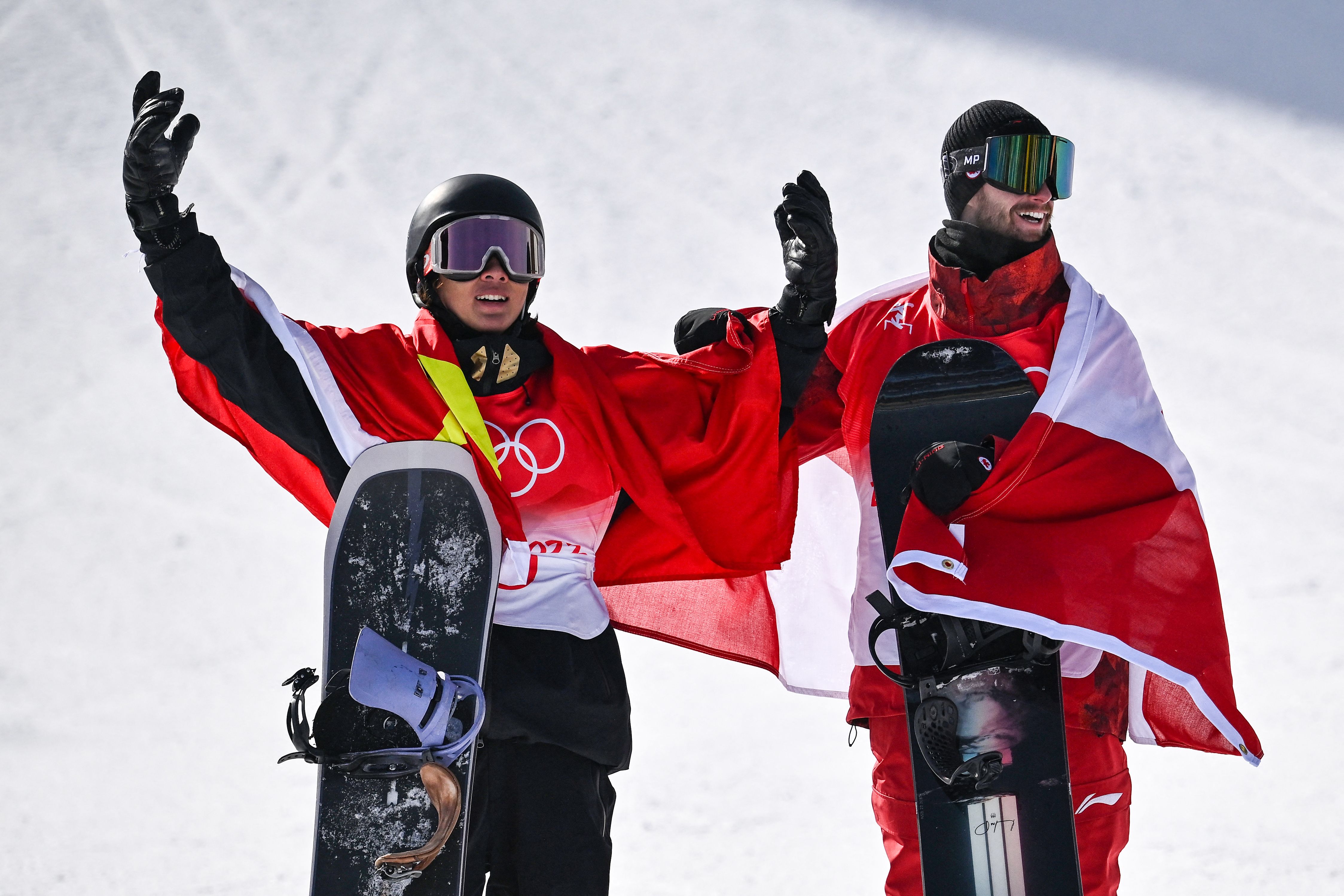 Canada Wins Gold In 2022 Winter Olympic Mens Snowboard Slopestyle Event