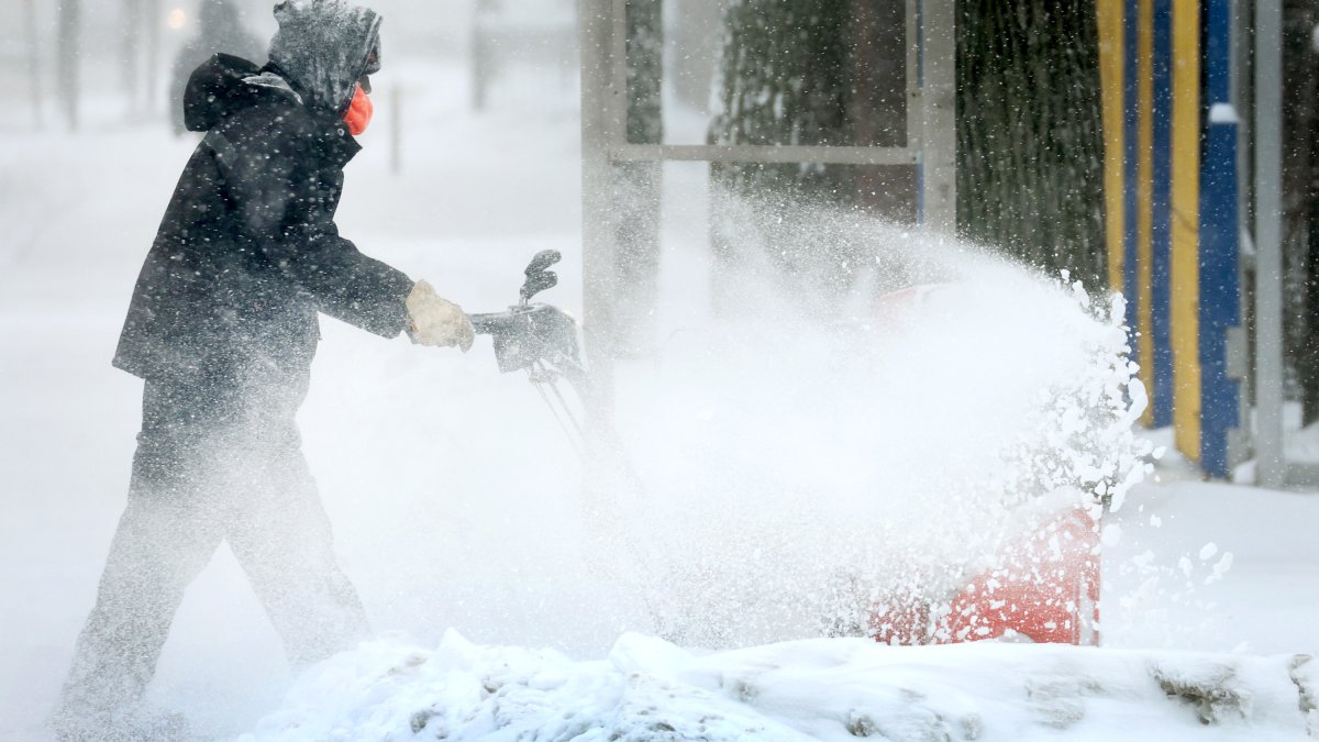 Orologio tempesta invernale emesso per l’area di Chicago, possibili “condizioni di bufera di neve” entro questa settimana – NBC Chicago