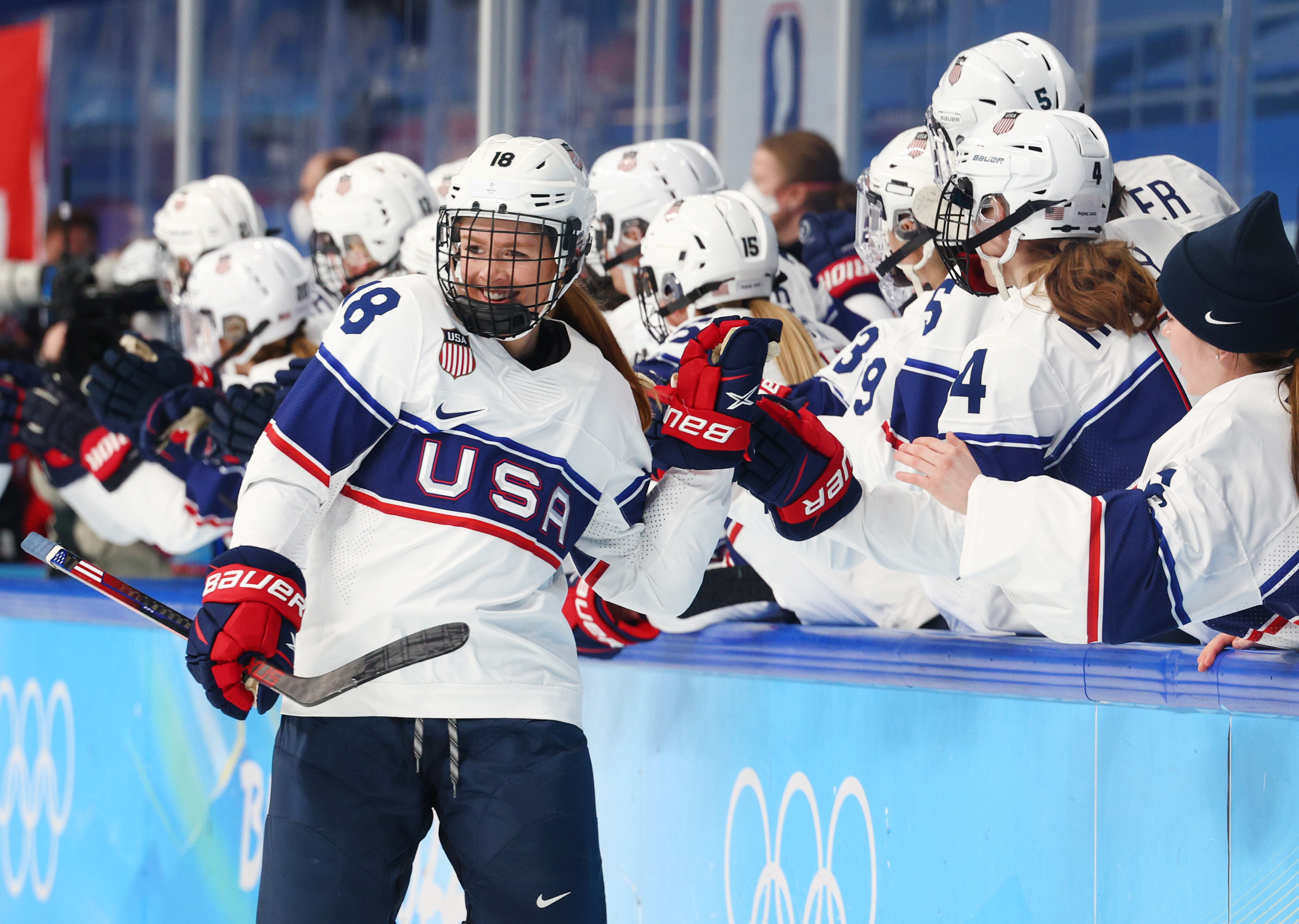 The U.S. Women's Ice-Hockey Team's Hard Road to the Winter