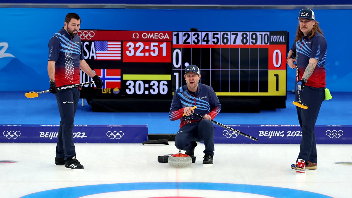 Team Usa Men S Curling Loses Tight Match To Norway Nbc Chicago