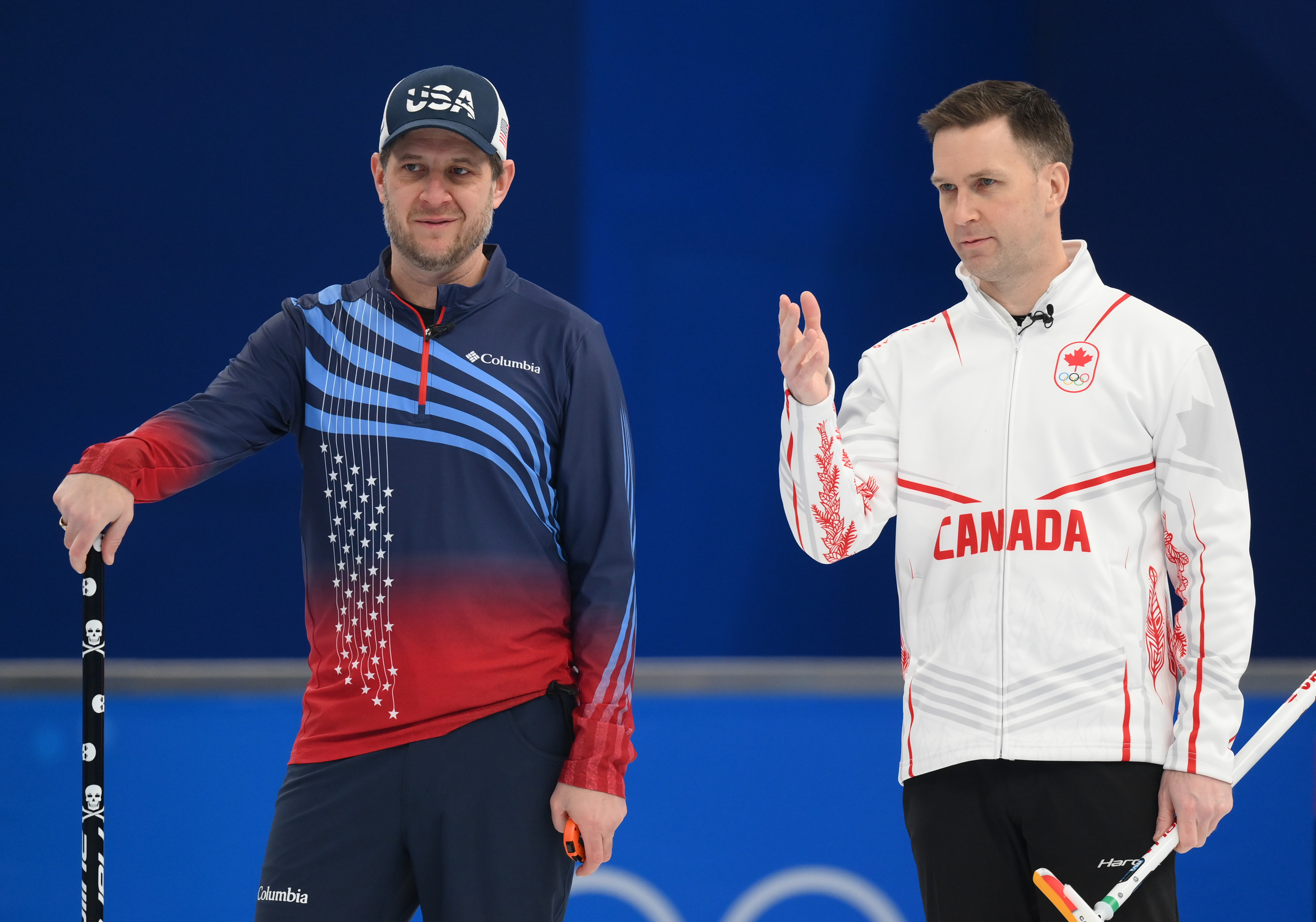 Team Usa Concedes To Canada With A Score Of 10 5 In Men S Curling Nbc Chicago