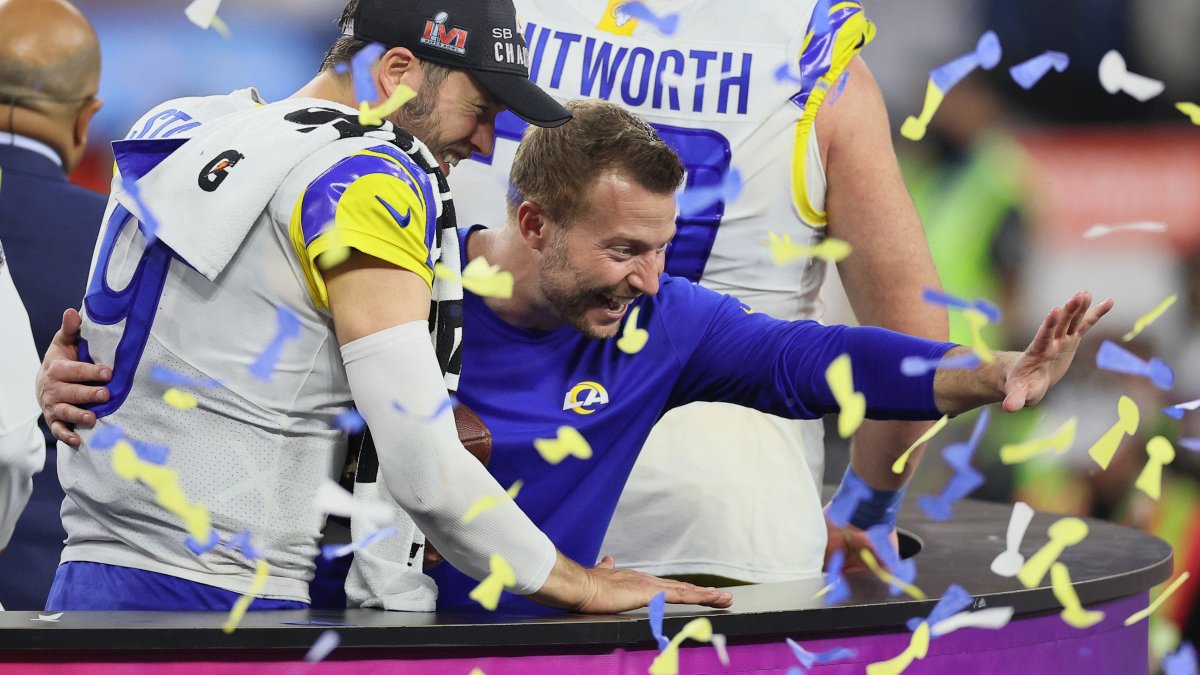 Rams HC Sean McVay Becomes Youngest Ever Coach to Win Super Bowl – NBC  Chicago