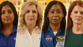 Meet Laura Poliah, Sharon Cobb, Stephanie Wilson and Charlie Blackwell Thompson, who are key players in NASA's Artemis program.