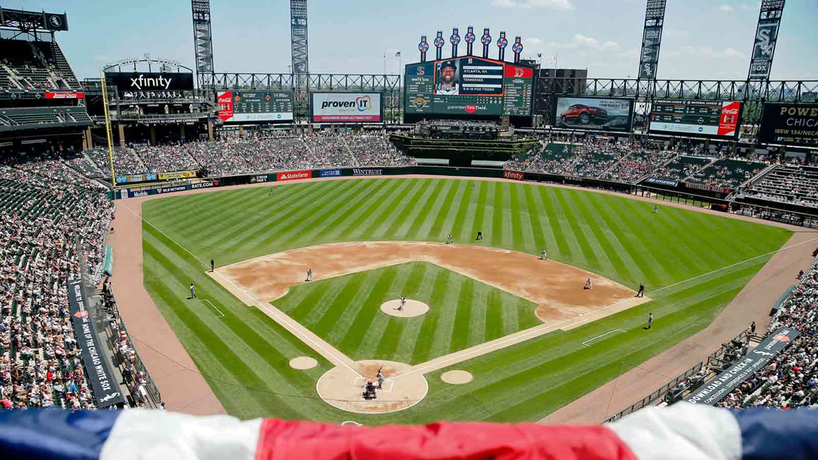 Guaranteed Rate Field Chicago White Sox Baseball Ballpark Stadium