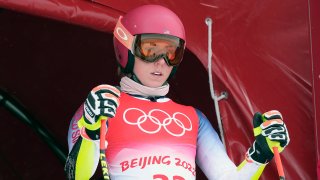 Mikaela Shiffrin in the start gate