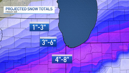 Here’s When And Where The Winter Storm Will Unfold In Chicago Area ...