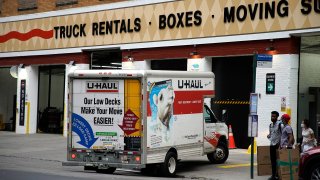 U-Haul facility truck