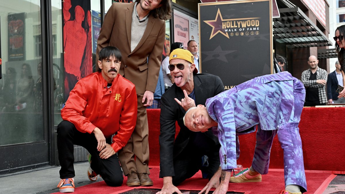 The Red Hot Chili Peppers Get Star on Hollywood Walk of Fame – NBC Chicago - Vimarsana News