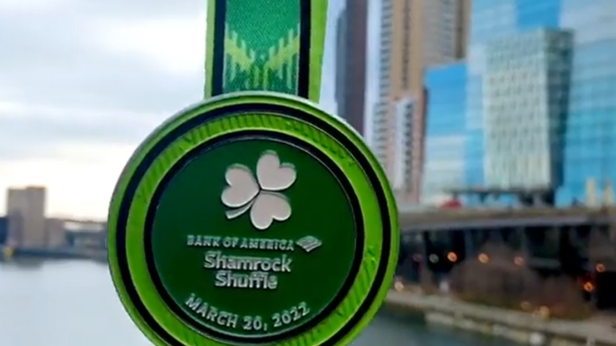 Medal Revealed for This Year’s Bank of America Shamrock Shuffle NBC
