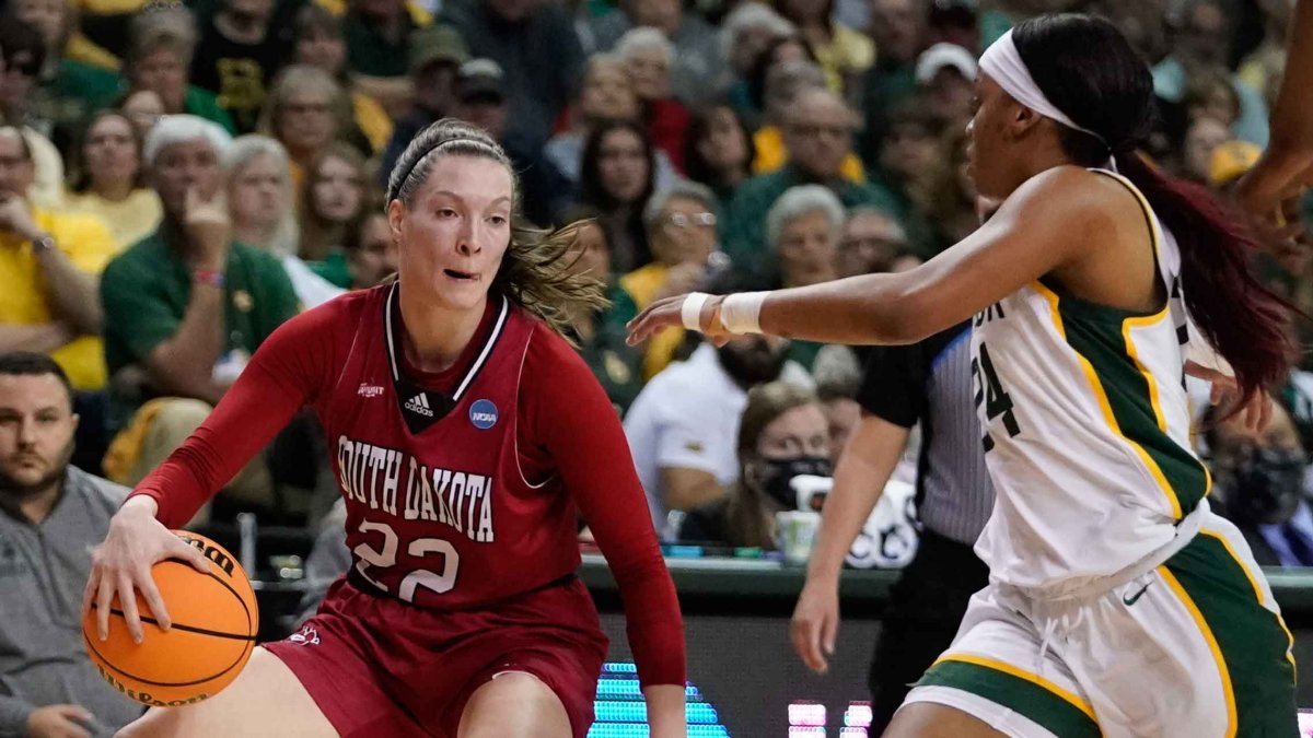 South Dakota Stuns Baylor, Advances to Sweet 16 for First Time – NBC