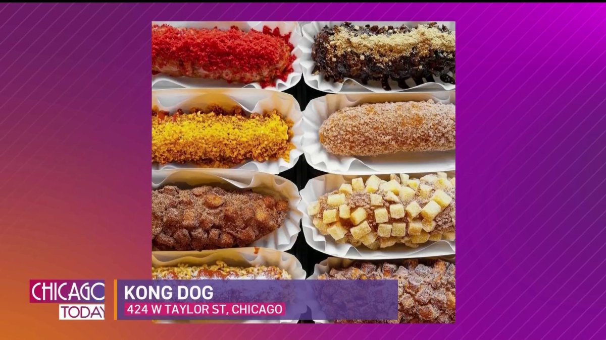 Find The Tiktok Famous Korean Corn Dogs At Chicagos Kong Dog Nbc Chicago