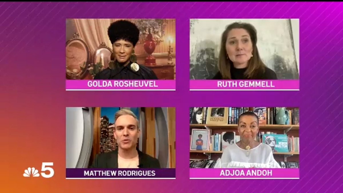 Golda Rosheuvel, Adjoa Andoh, and Ruth Gemmell on Netflix’s ‘Bridgerton