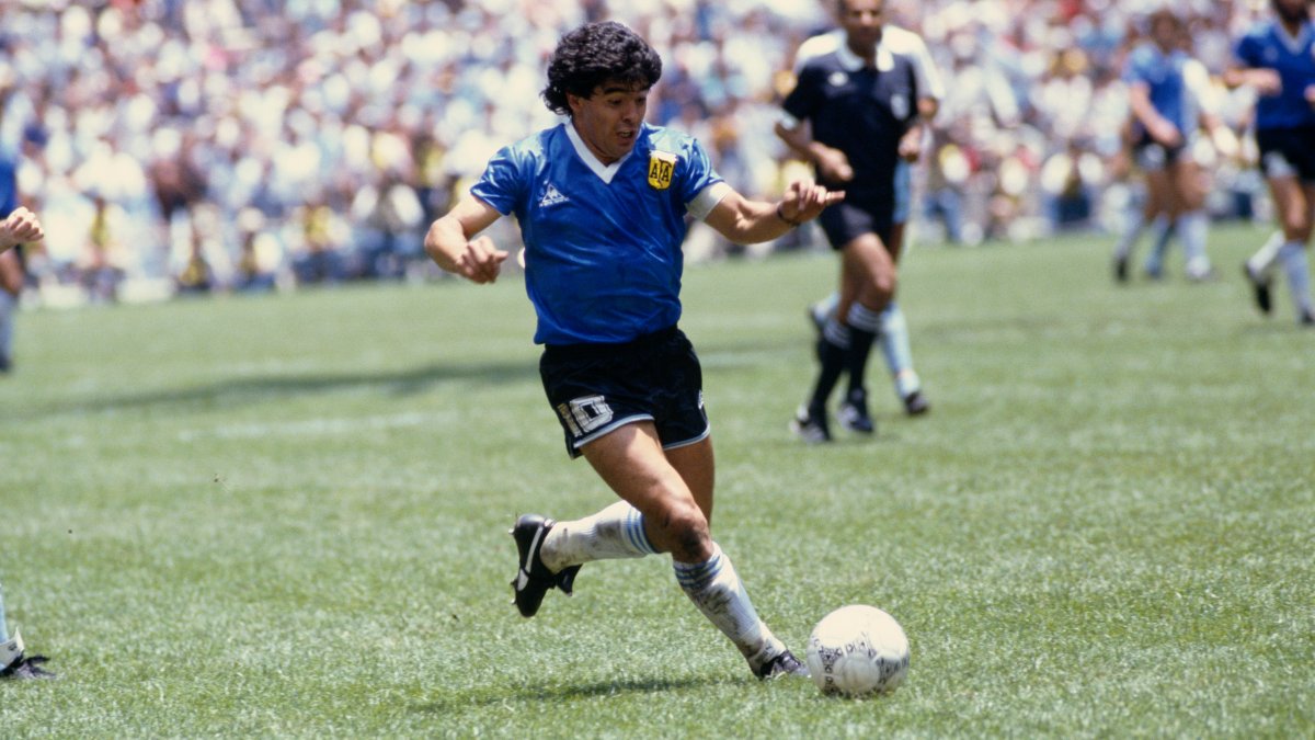Diego Maradona's 'Hand of God' Shirt Sets Auction Record of $9.3M – NBC Chicago - Vimarsana News