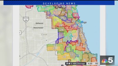 City Of Chicago Ward Map Chicago City Council Unveils New Ward Map After Contentious Negotiations –  Nbc Chicago