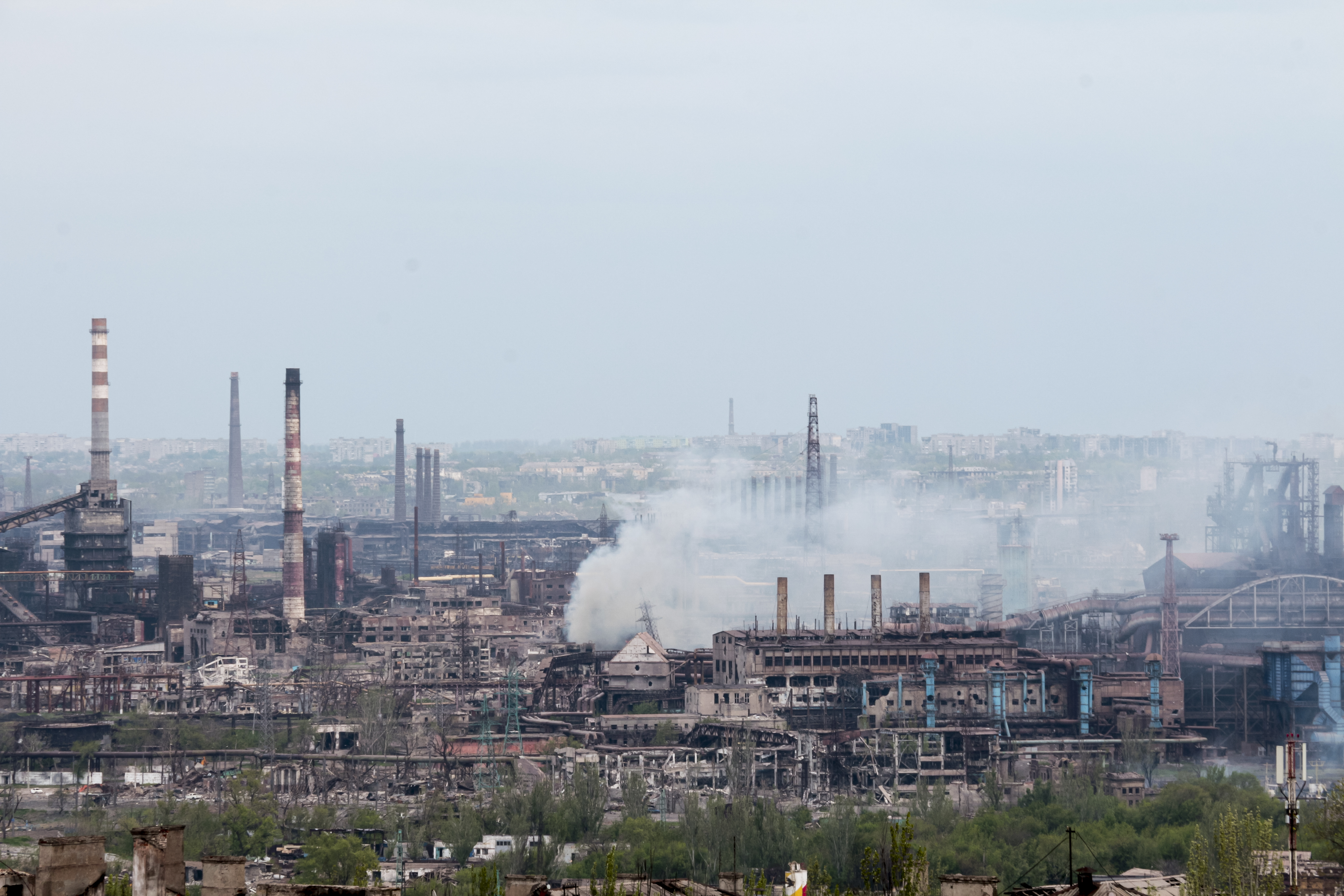 Evacuation Efforts Go on at Sprawling Ukrainian Steel Mill – NBC Chicago
