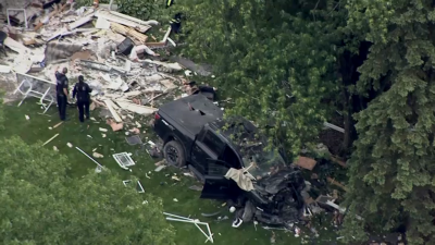Driver Suffering Medical Issue Crashes Into Downers Grove House