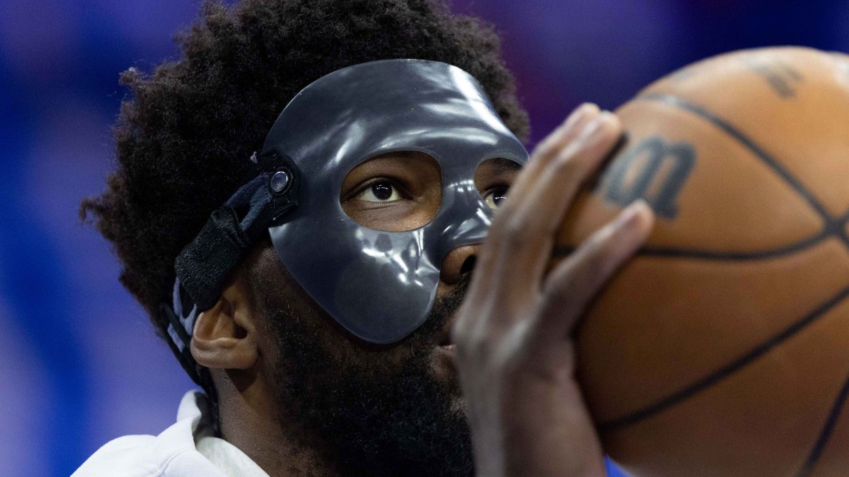 Philadelphia Mask Joel Embiid, LeBron James and the Best Masks in NBA History – NBC Chicago